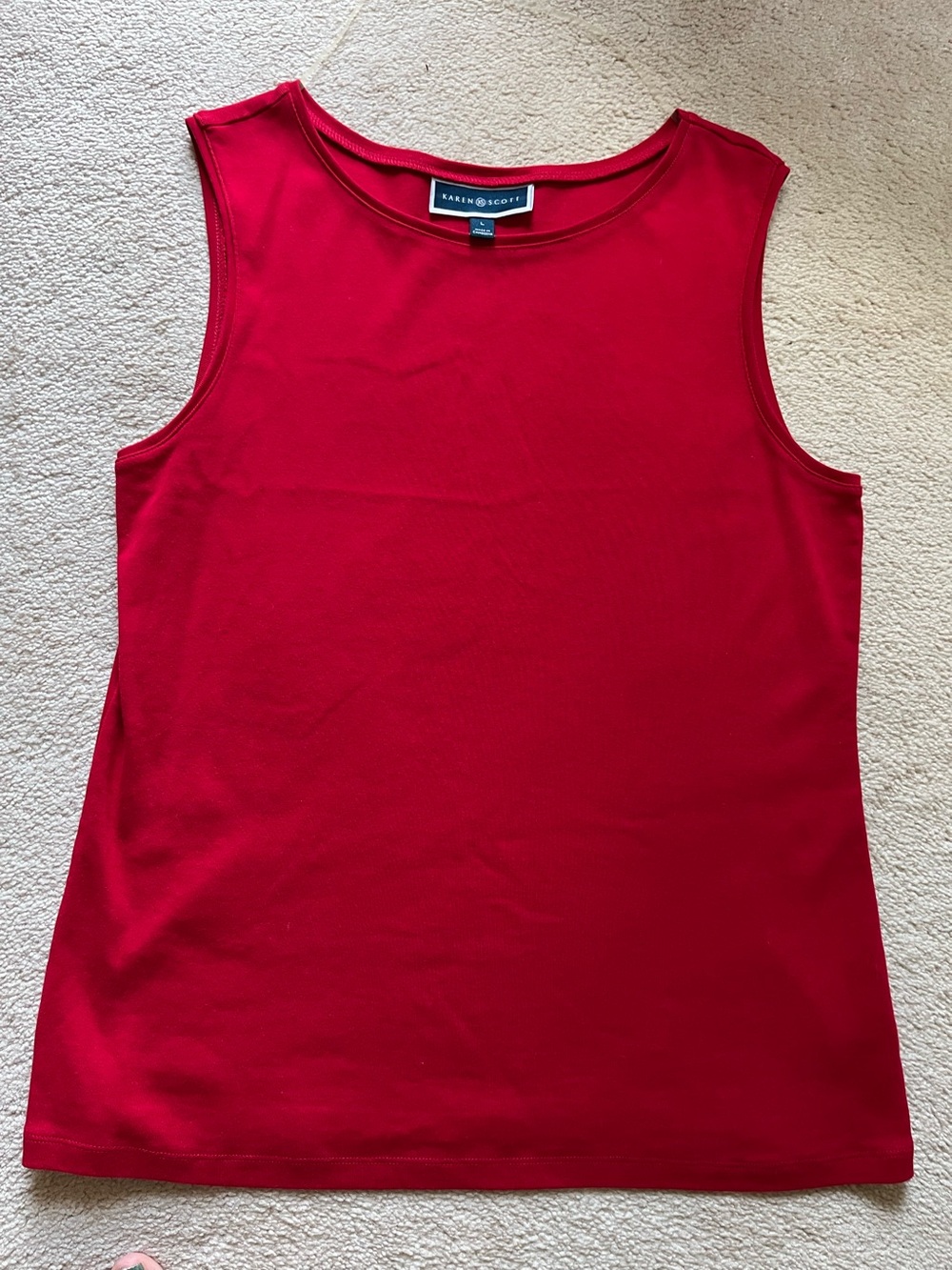 Karen Scott sleeveless top